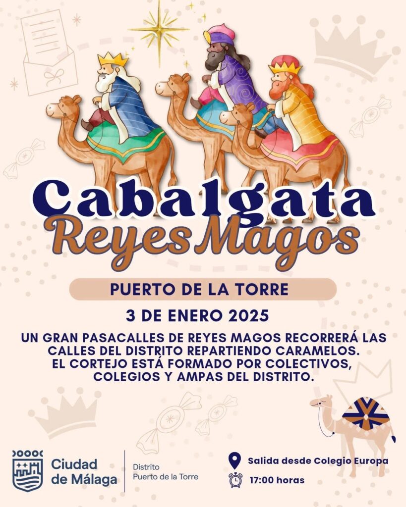 SoyDelPuerto » A.C.A.E.P. Esta encantada con el Puerto de la Torre y sus vecinos. Intentando participar en cualquier evento del barrio, no pudiendo ser menos en la cabalgata, repartiendo ilusión a pequeños y mayores.